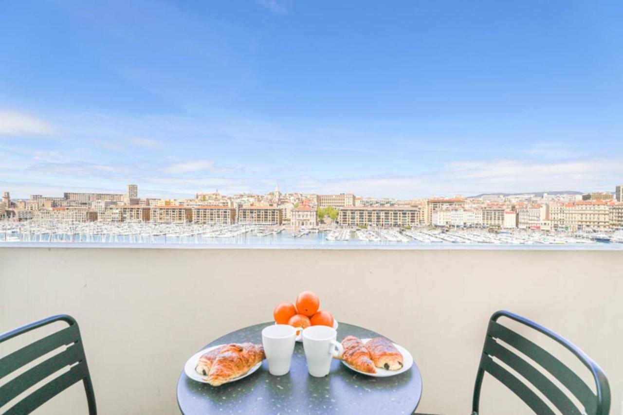Appartamento Vieux-Port - Vue Exceptionnelle - 3 Ch Et Clim Marsiglia Esterno foto