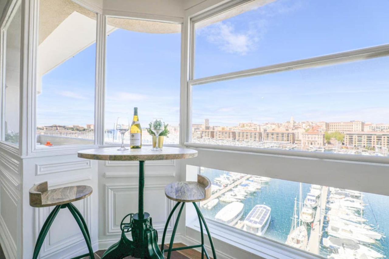Appartamento Vieux-Port - Vue Exceptionnelle - 3 Ch Et Clim Marsiglia Esterno foto