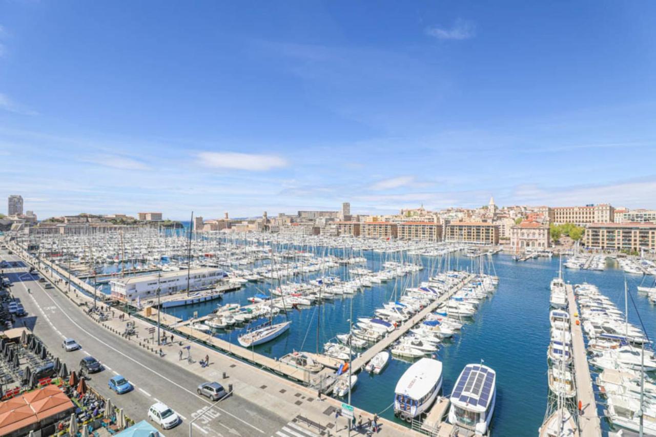 Appartamento Vieux-Port - Vue Exceptionnelle - 3 Ch Et Clim Marsiglia Esterno foto